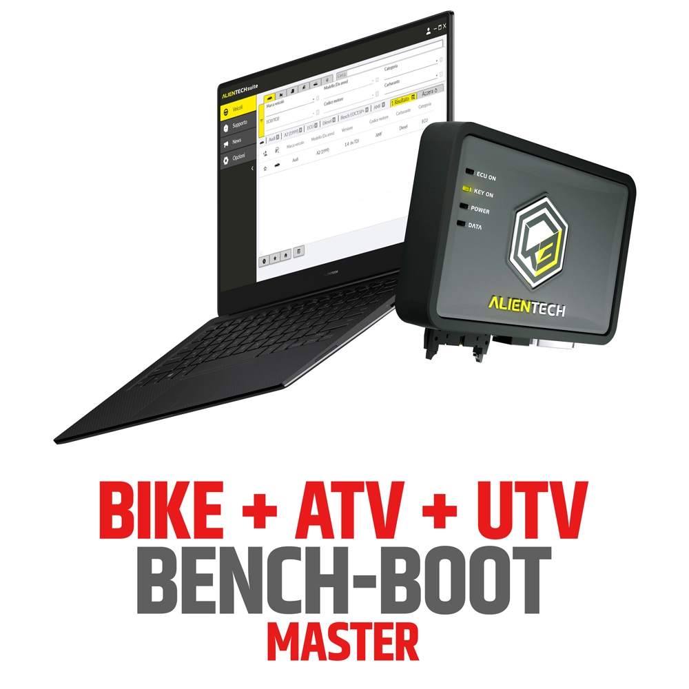 Alientech KESS3 Master – Bike, ATV & UTV Bench-Boot Protocol Activation - 1 year
