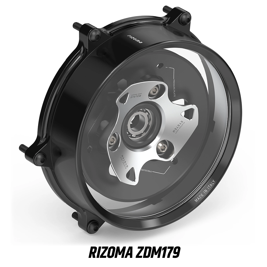 Rizoma ZDM179 Transparent Clutch Kit Ducati V2 - Image 2